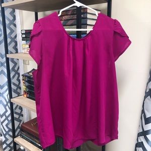TORRID SZ1 tie back blouse